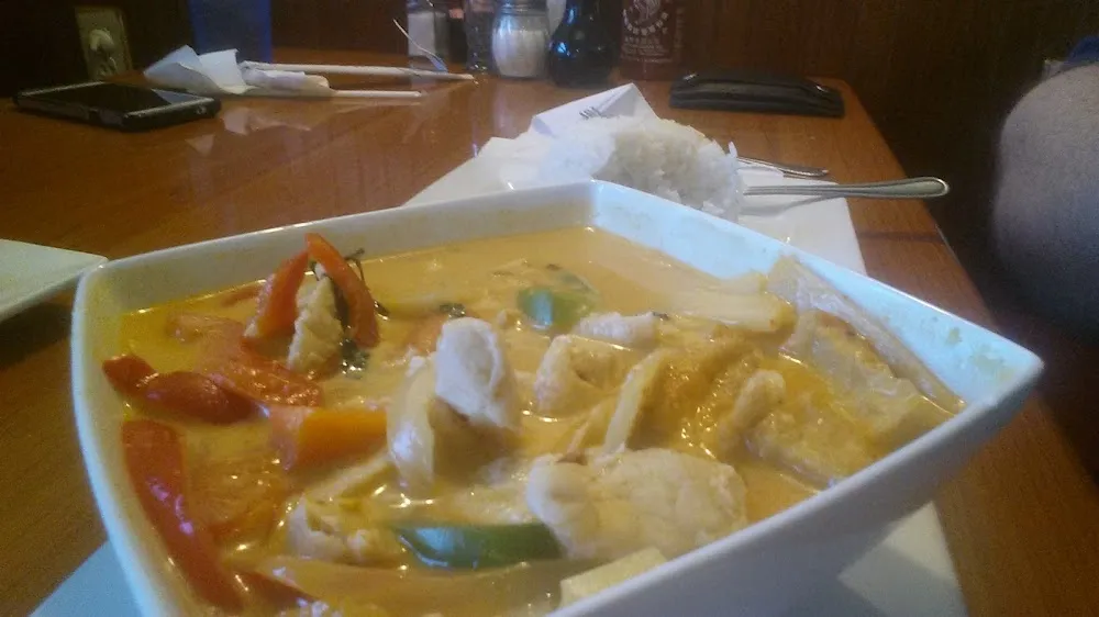 Red Curry with Chicken and Tofu